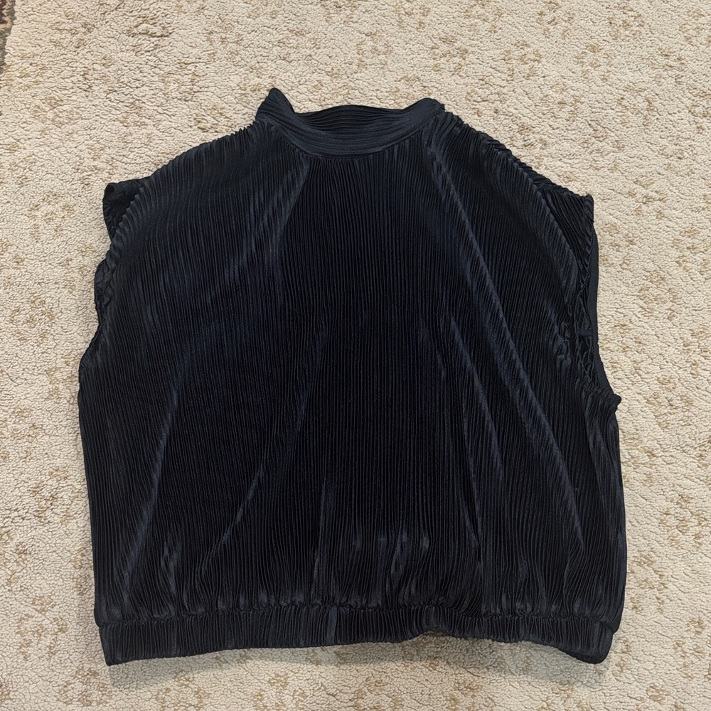 Elegant Black Sleeveless Top